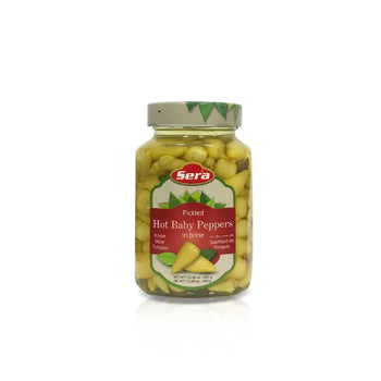 Sera Pickled Hot Baby Peppers in Brine (680g) - Papaya Express